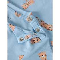 NAME IT T-shirt Vroels Airy Blue Tiger